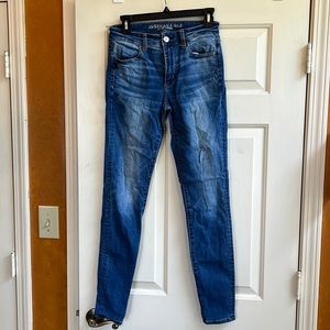 American Eagle Outfitters, Blue Jeans size 4 long